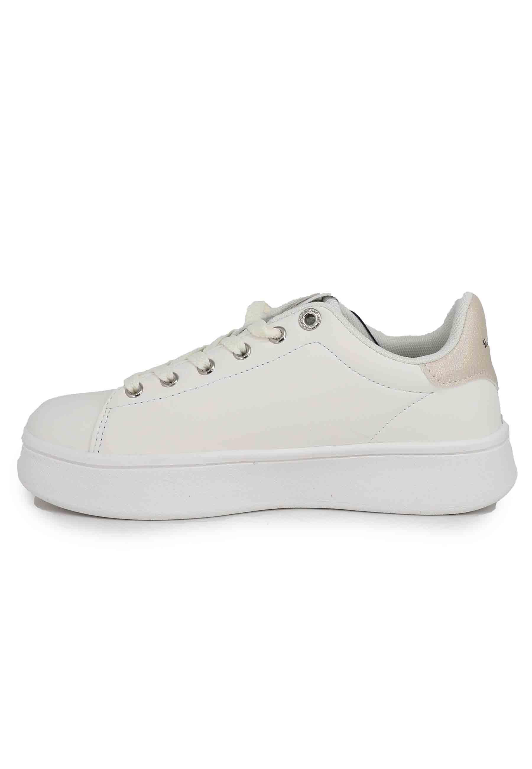 Sneakers donna in eco pelle bianca MARAYA001B WHI U.S. Polo Assn. 