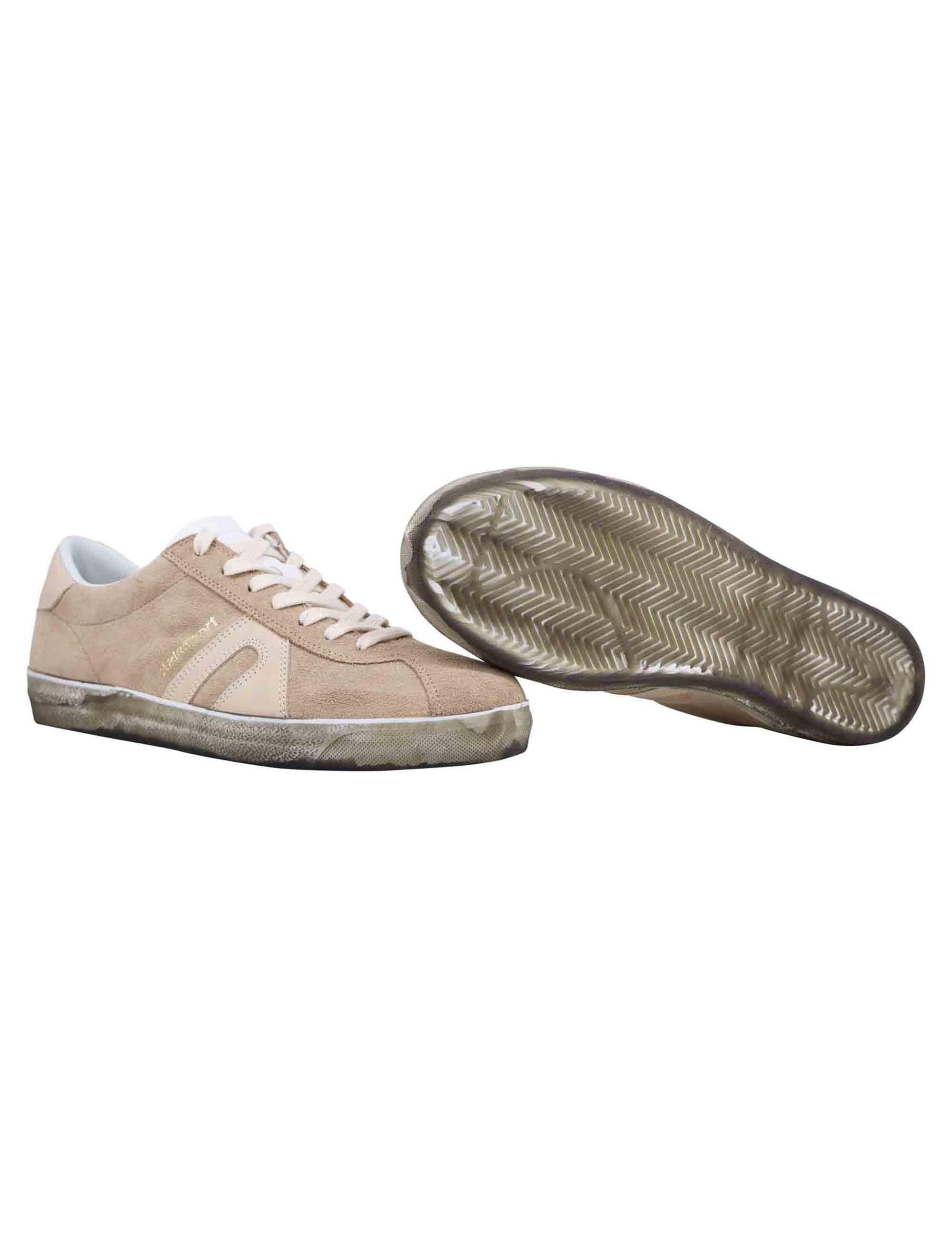 Sneakers uomo in camoscio beige 10022 296 Atala 