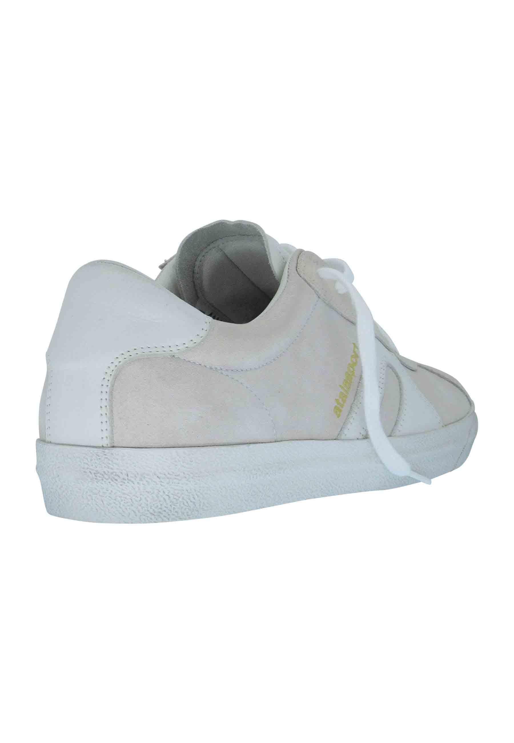 Sneakers uomo in camoscio off white 10022 100 Atala 