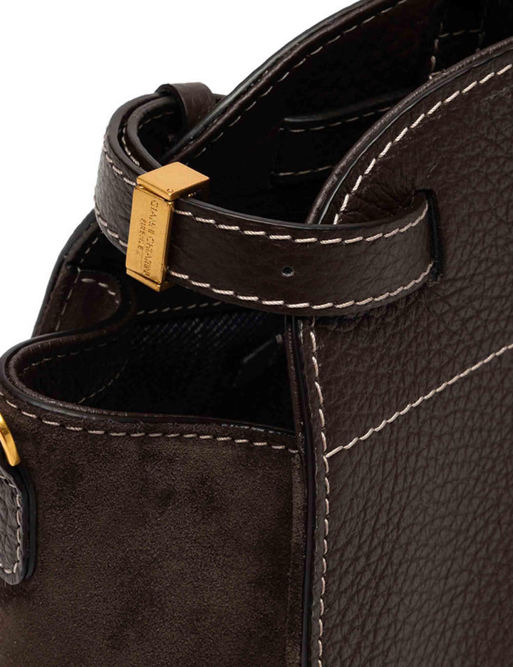 Borse donna Farah in pelle testa di moro BS11466 2107 TKL-CM Gianni Chiarini 