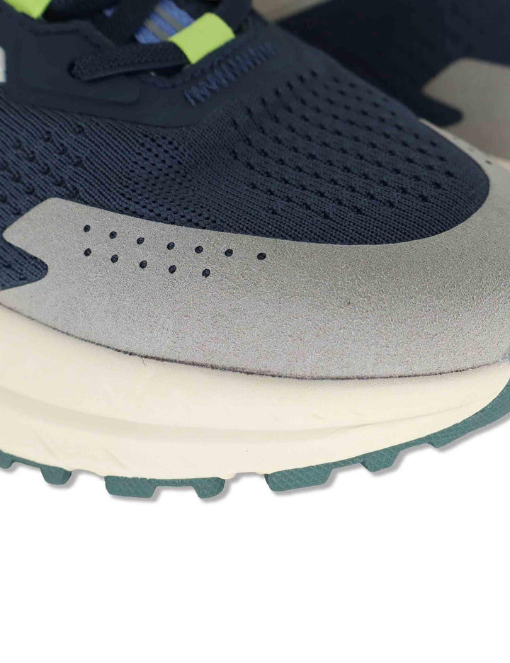 Sneakers uomo Loom in tessuto tecnico blu con suola alta 8815100 30_Marino Victoria 