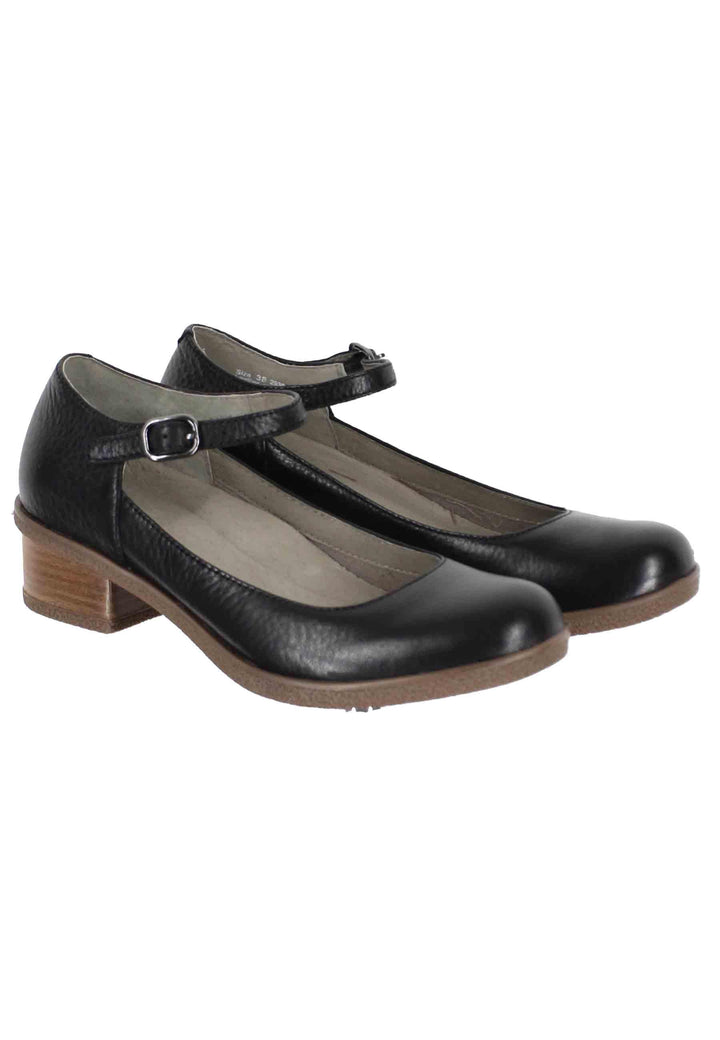 Decollete donna whaterproff in pelle nera con suola in gomma DEENA 293 472300 Dansko 