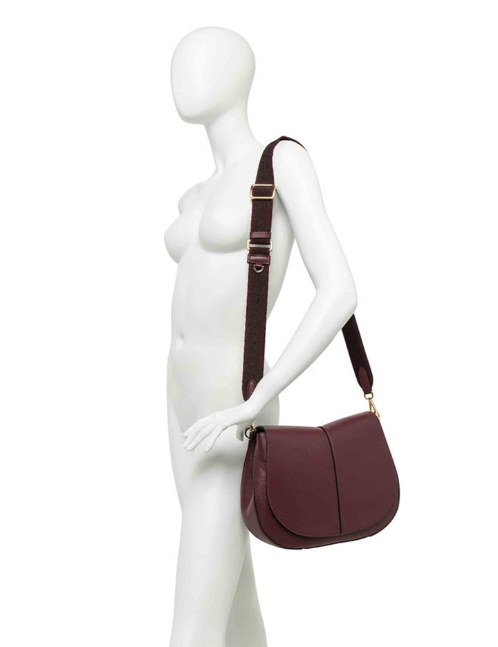 Gianni Chiarini Borse donna Helena Round in pelle martellata nera BS6037 001 COMMGRN-NAOP Gianni Chiarini 