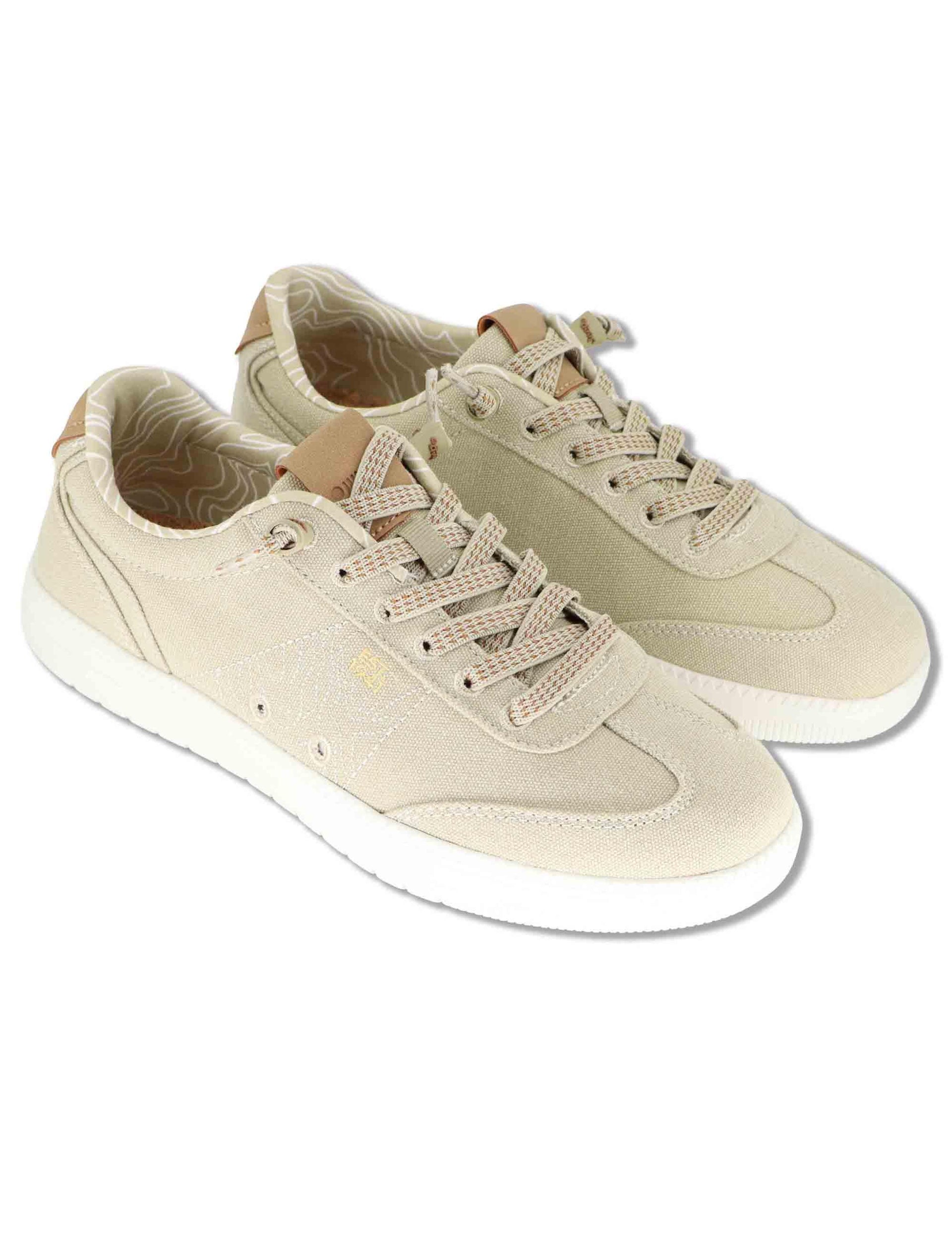 Sneakers uomo Jeepster in canvas beige con suola leggera JM61060A 023 Jeep 