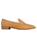 Women's unlined leather moccasins