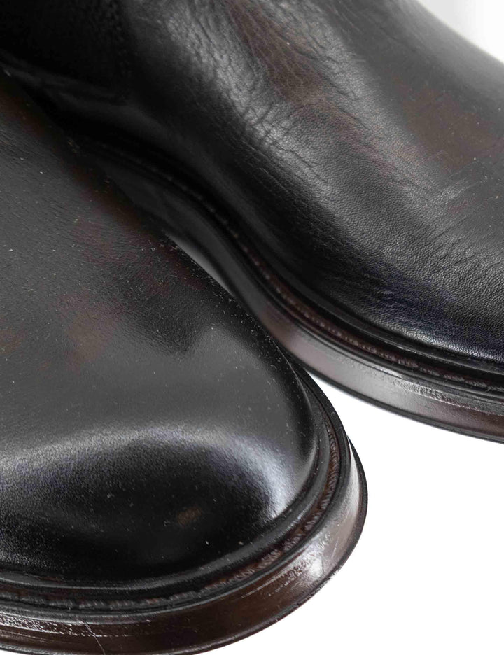 Stivaletti uomo beatles in pelle marrone con elestici in tinta e suola in gomma SP2052L 014 Spatarella 