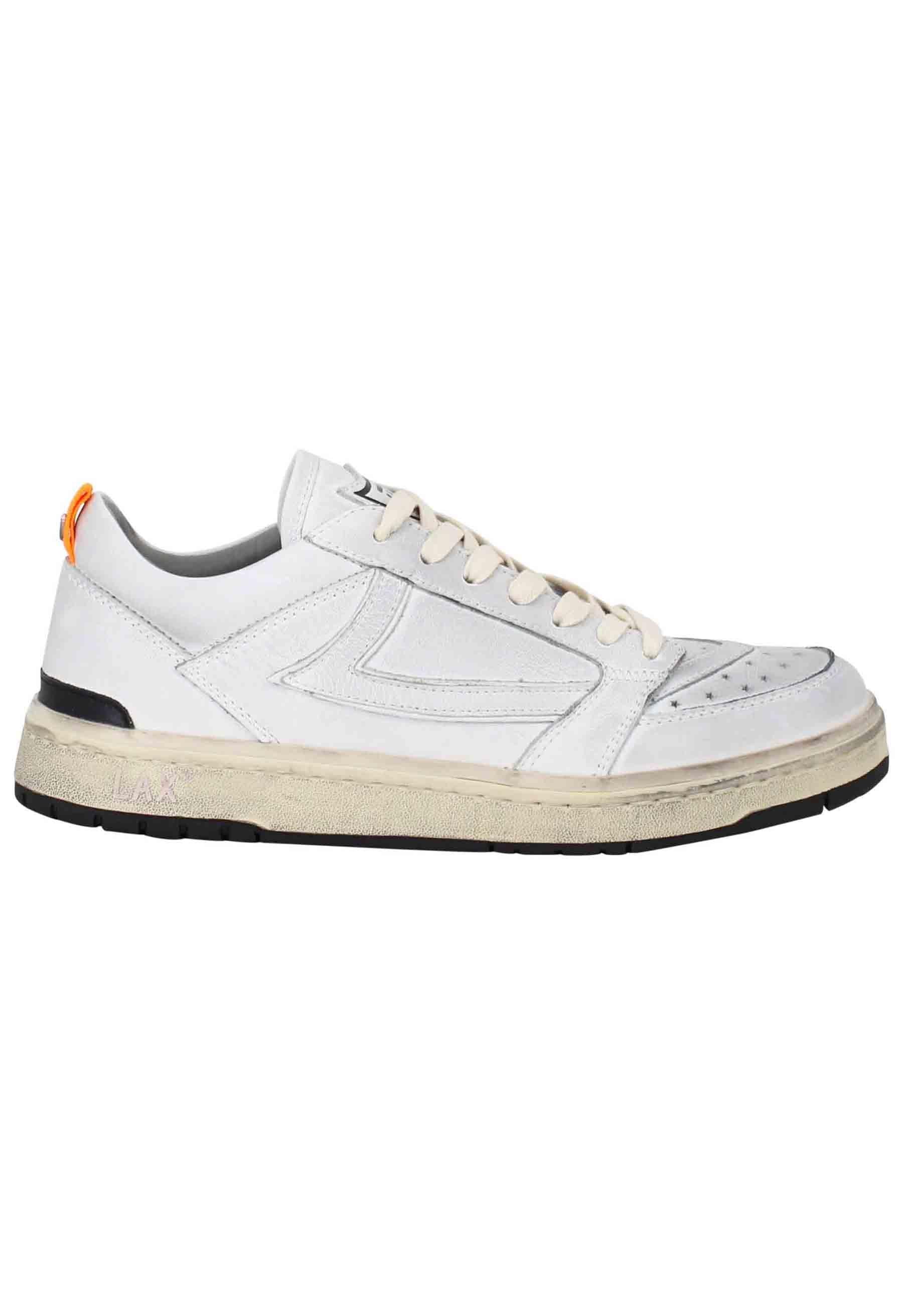 Sneakers uomo Starlight Shield in pelle bianca vintage 23SHTSC016 100 HTC Los Angeles 