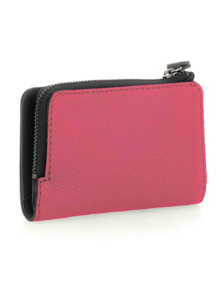 Potafogli donna Gmoney 57 in pelle begogna con zip G010280ND X2428 C4541 Gabs 