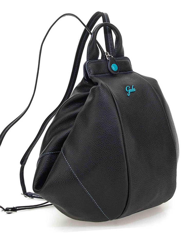 Zaini donna GRETA in pelle nera trasformabili G002830T2 X1882 C0001 Gabs 