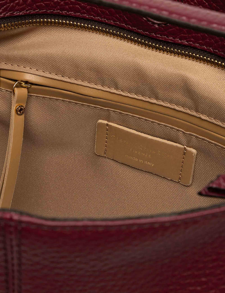 Borse donna Natasha in pelle bordeaux BS11817 14050 TKL Gianni Chiarini 