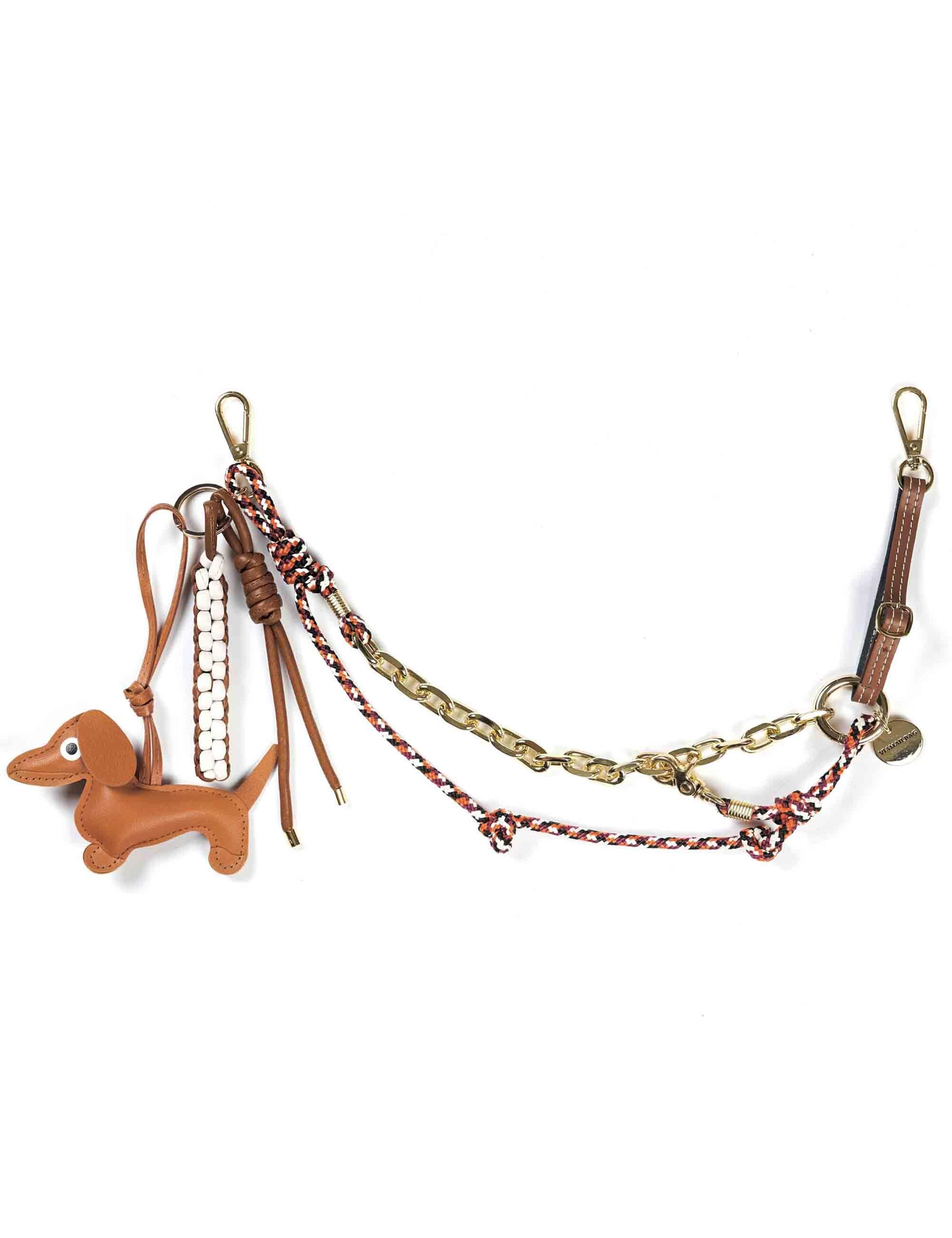 Charms per borse in finitura oro con decori BAG CHARM01 H02 Via Mail Bag 