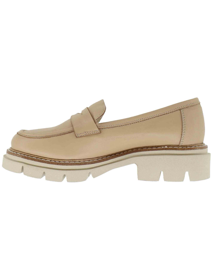 Mocassini donna in pelle beige SP2103 014 Spatarella 