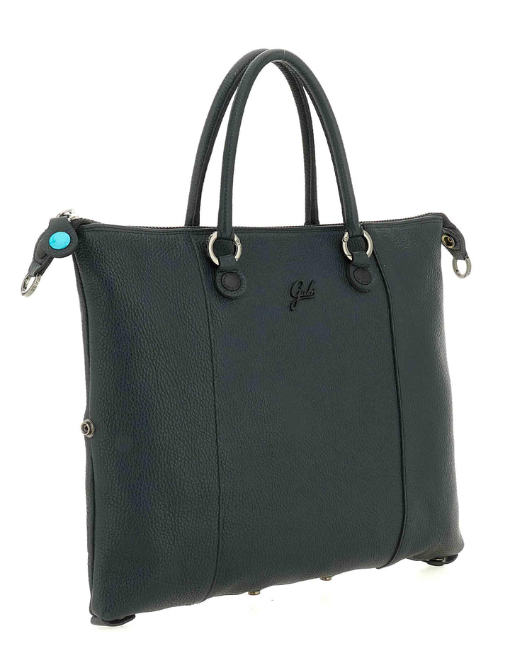 Borse donna Shopping trasformabili G3 PLUS L in pelle verde G000033T3 X2428 C2555 Gabs 