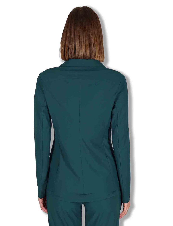 Giacche donna Soft in jersey verde monocolore JD646570210 60050 Maliparmi 