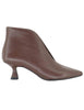 Women's Brown Leather Ankle Boot SP1073 014