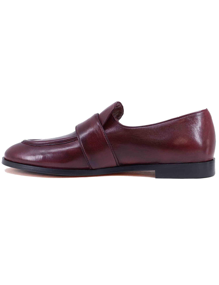Mocassini donna in pelle bordeaux ulta soft SP1018 024 Spatarella 