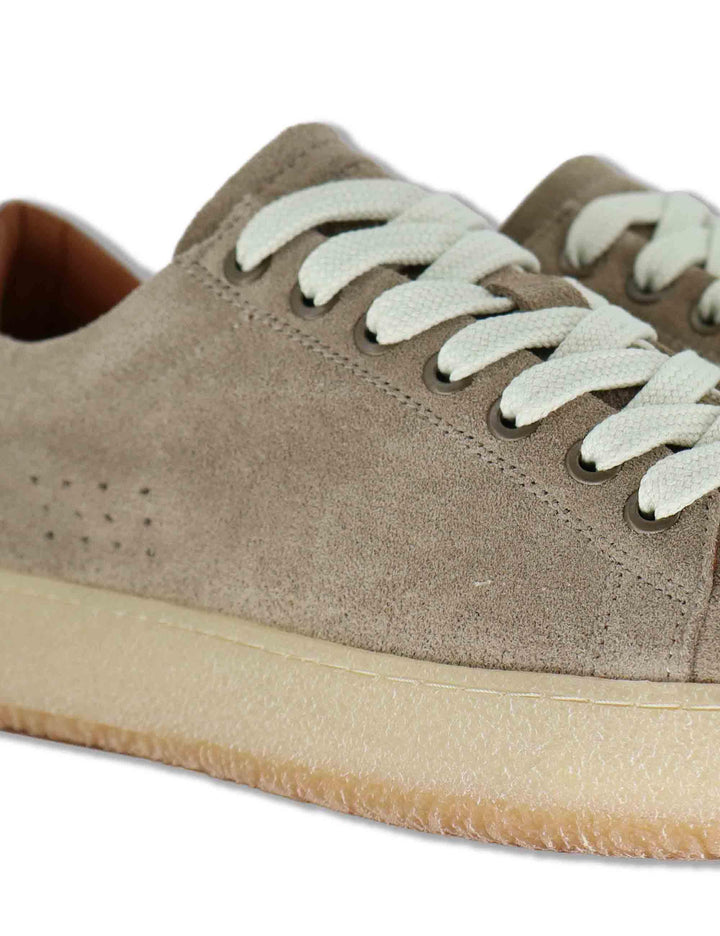 Sneakers uomo Kelpe in camoscio taupe con suola alta 13971 11218AM Ambitious 