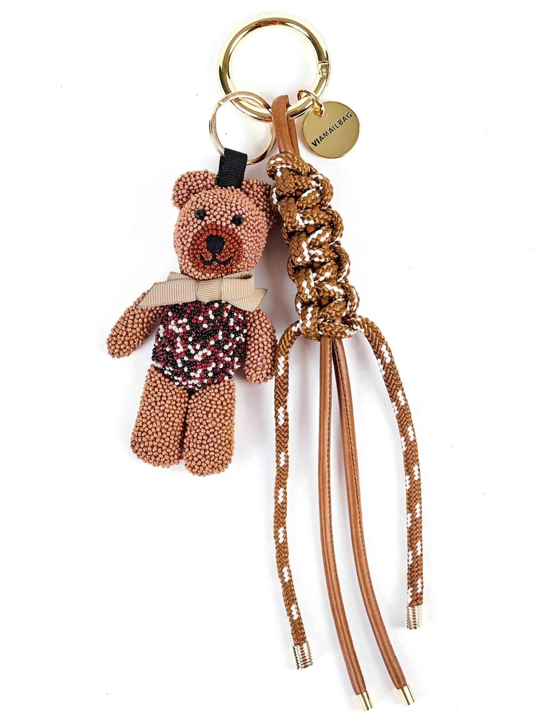 Charms per borse in finitura oro con decori BAG CHARM01 N01 Via Mail Bag 