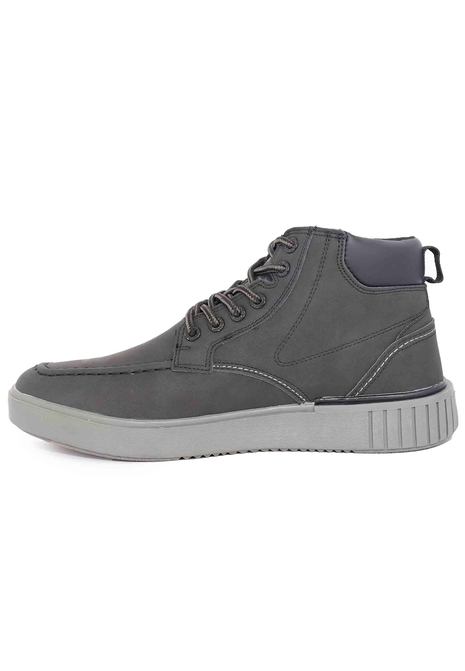 Stivaletti stringati uomo in eco pelle nero PYRO002 BLK U.S. Polo Assn. 