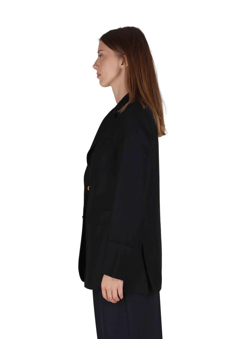 Giacche monopetto donna Tailored in Wool in lana nero JD647120294 20000 Maliparmi 