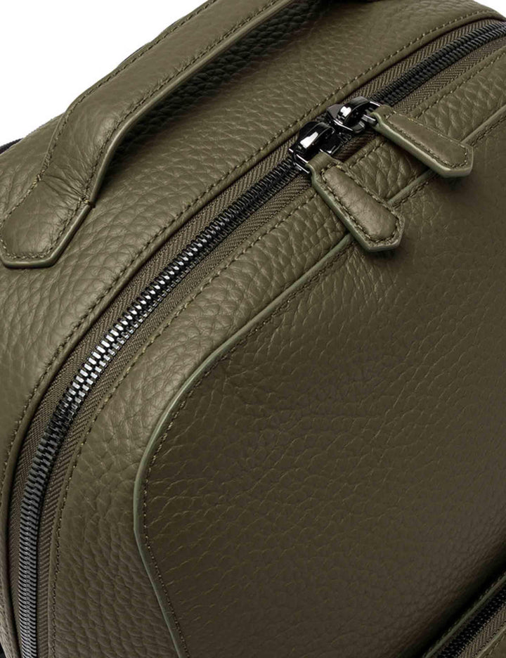 Zaini uomo Florence in pelle verde ZNU B17813-1 DS 583 Gianni Chiarini 