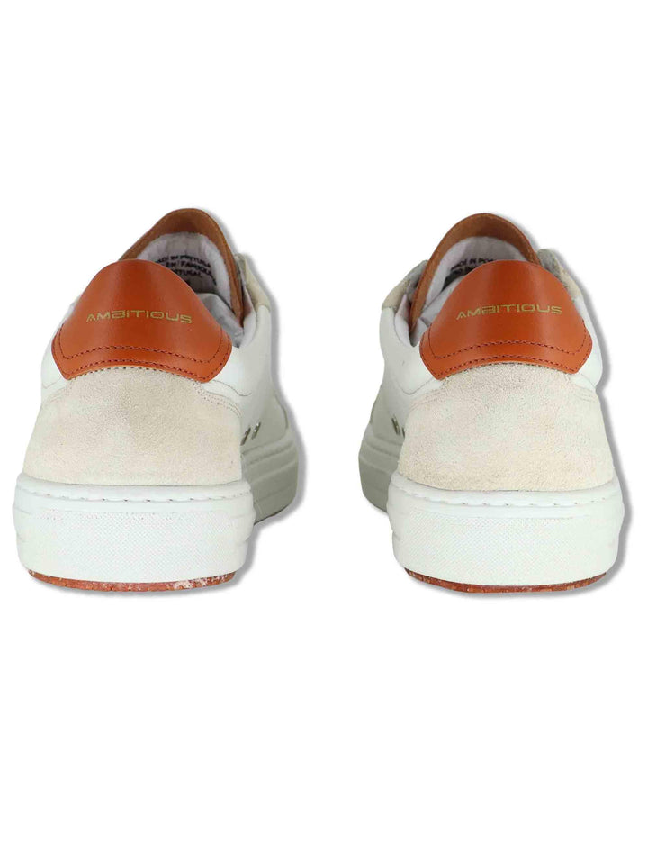 Sneakers uomo Anopolis in pelle off white con suola in gomma leggera 11218 11287AM Ambitious 
