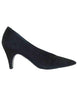 Escarpins en daim noir femme SP2055 001