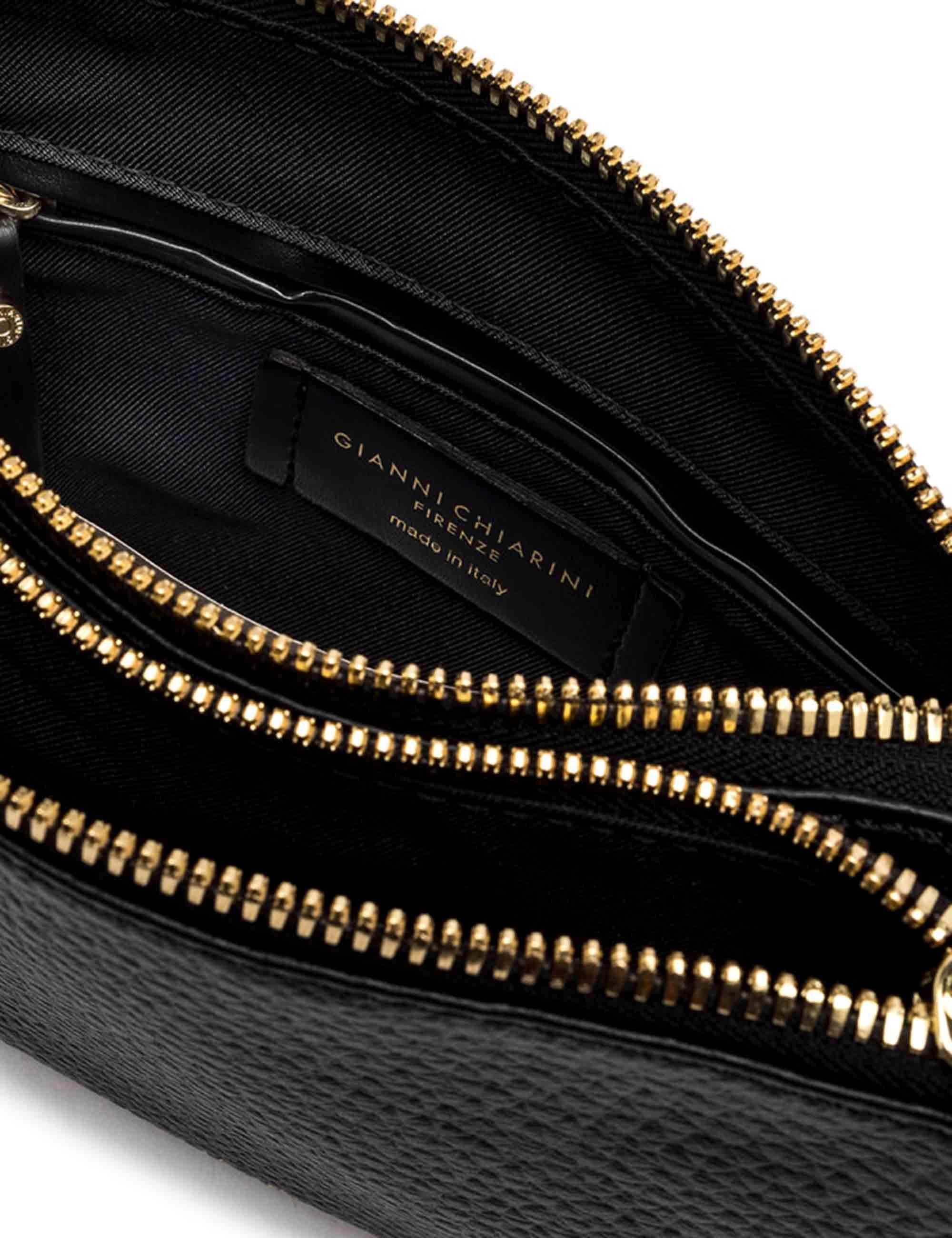 Borse donna Frida in pelle nera BS10435 001 TKL Gianni Chiarini 