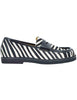 Mocassini in cavallino animalier Donna SP9711 001
