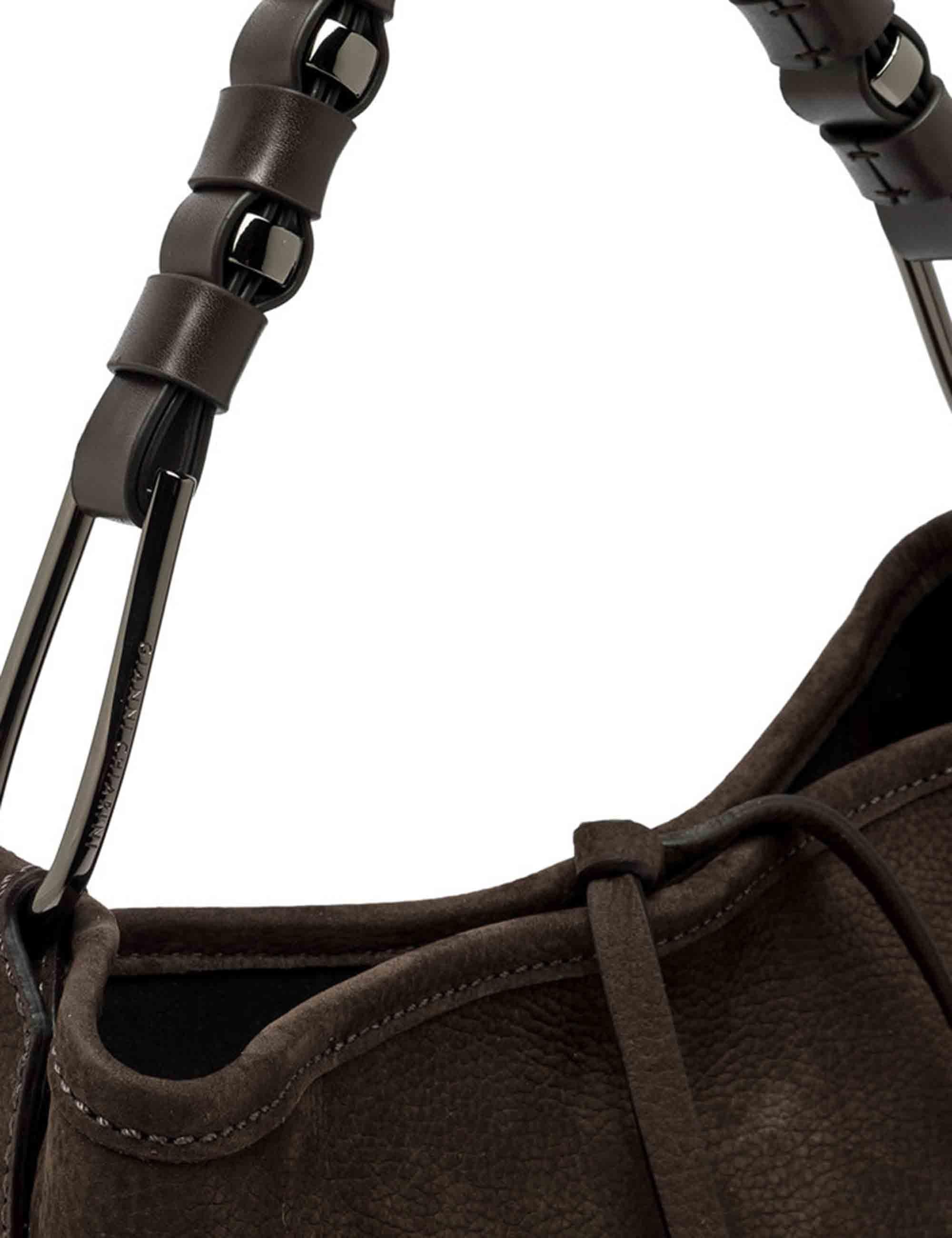 Borse donna Eliana in camoscio testa di moro BS11841 2107 NBK-TKL Gianni Chiarini 