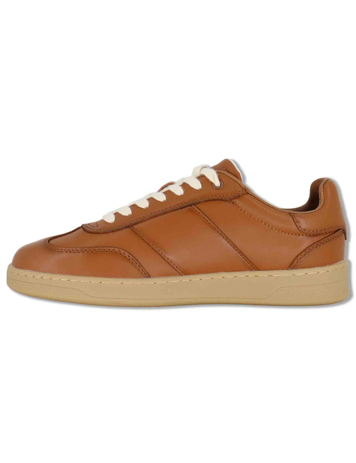 Sneakers uomo in pelle cuoio con suola ambra PARKER 01 BRANDY Liu-Jo 