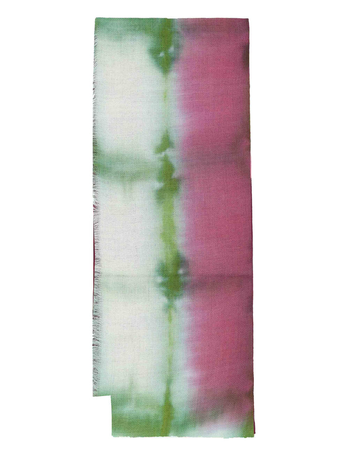 Sciarpe donna in lana off white a fantasia 61260066 0029 Pyaar 