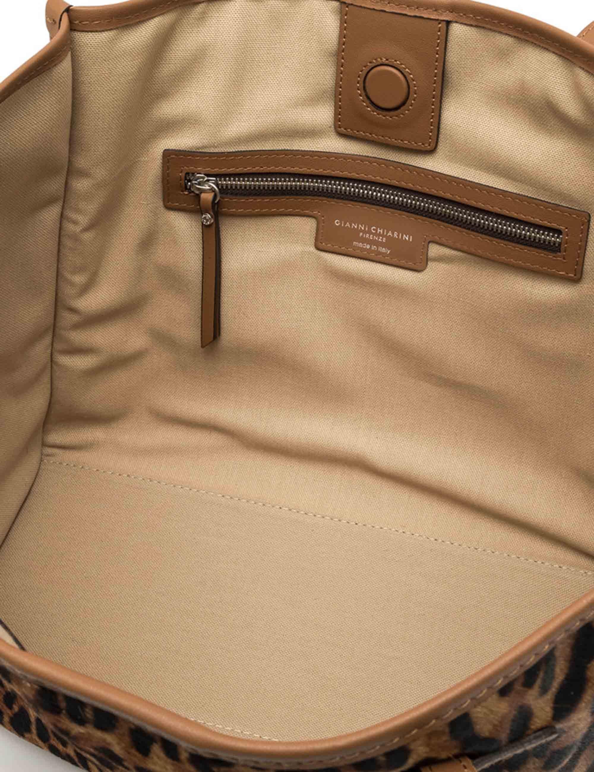 Borse Marcella in pelle animalier Donna BS12120 LYNX