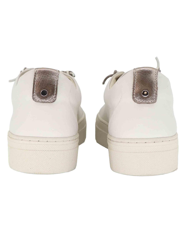 Sneakers donna in pelle off white SP56602 100 Spatarella 