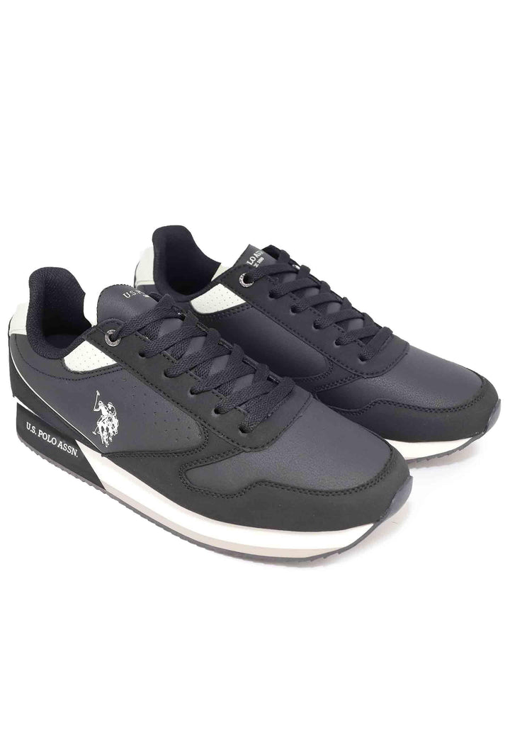 Sneakers uomo in tessuto nero NOBIL003E BLK U.S. Polo Assn. 