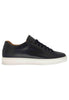Sneakers homme en cuir bleu avec semelle en caoutchouc Uomo 2011 P002