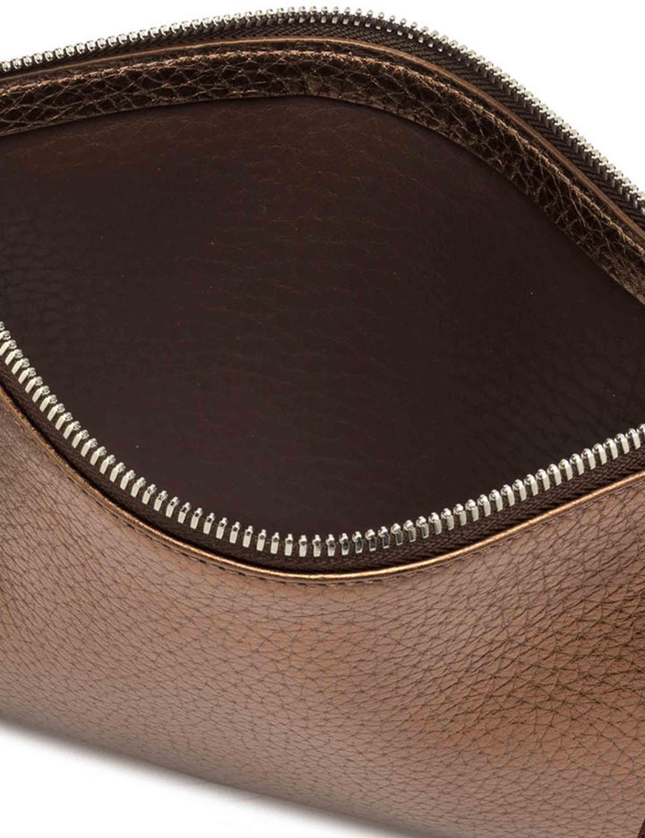 Borse donna Hermy in pelle martellata bronzo con tracolla BS3975 14204 RNGDBL Gianni Chiarini 