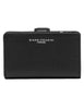 Women's Black Leather Wallet, Calfskin, PFWBW13757 001 GRN